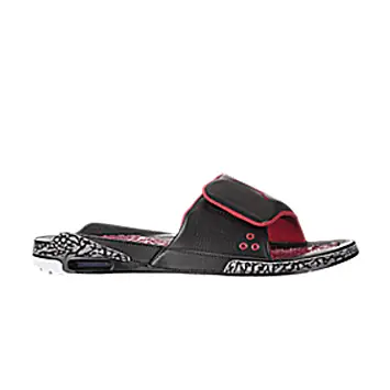 Air Jordan 3 Slide Black Cement Grey - 1