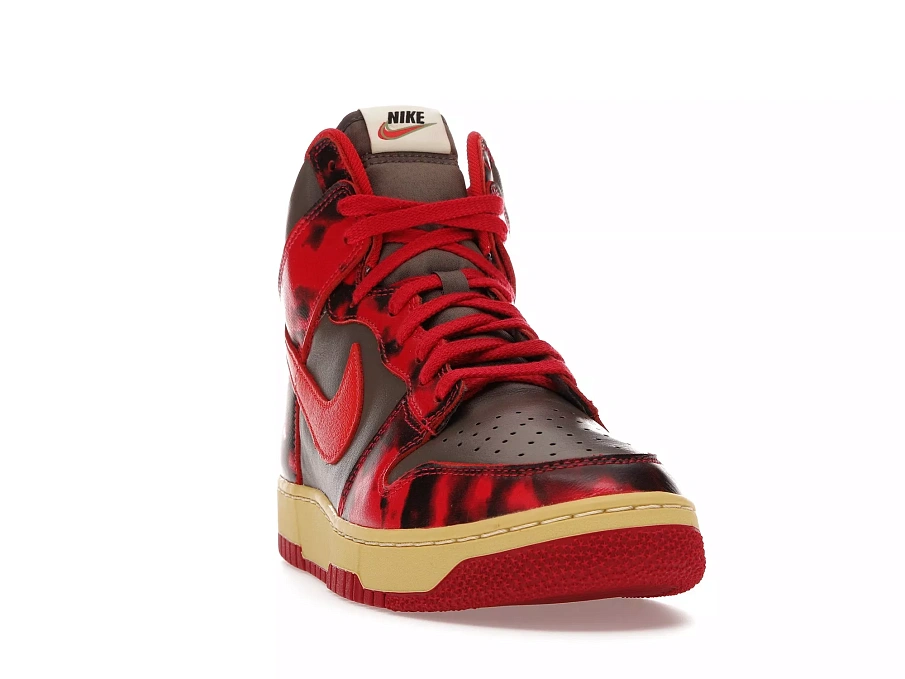 Фото № 2 с приближением к товару «‎Nike Dunk High 1985 Red Acid Wash»