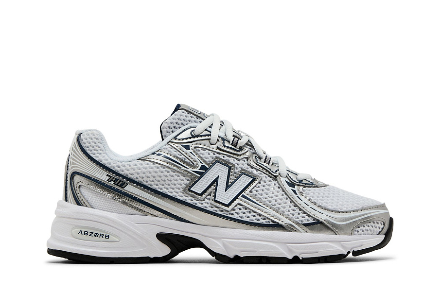 Фото № 2 с приближением к товару «‎New Balance 740 Big Kid Navy White»