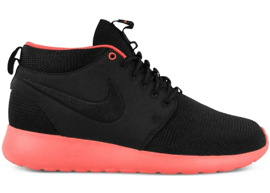 Фото № 1 с приближением к товару «‎Nike Rosherun Mid Black Atomic Red»