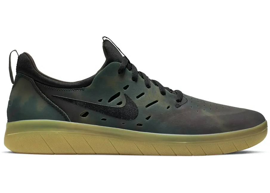 Фото № 1 с приближением к товару «‎Nike Nyjah Free Premium SB Black Gum»