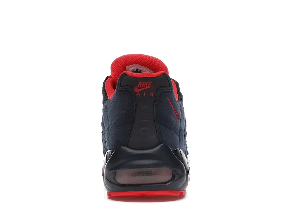 Фото № 4 с приближением к товару «‎Nike Air Max 95 Obsidian Action Red»