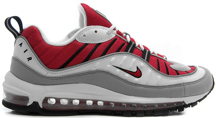 Фото № 1 с приближением к товару «‎Nike Air Max 98 University Red»