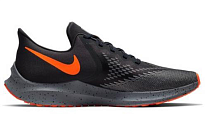 Фото № 2 с приближением к товару «‎Nike Air Zoom Winflo 6 Black»