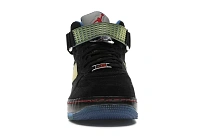 Фото № 2 с приближением к товару «‎Jordan AJF 5 Black Blue Ribbon Varsity Red»