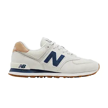 New Balance 574 Light Cliff Grey Indigo - 1