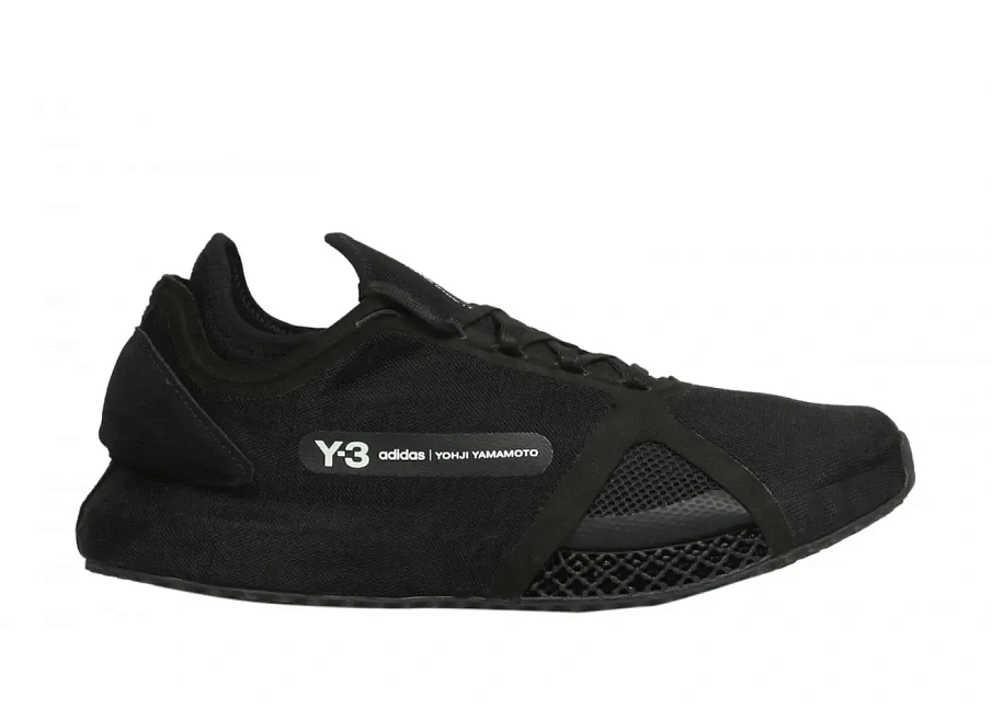 Фото № 1 с приближением к товару «‎adidas Y-3 Runner 4D IO Triple Black»