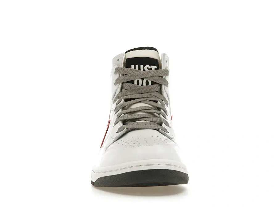 Фото № 2 с приближением к товару «‎Nike Dunk Lux High Undefeated White Infrared»