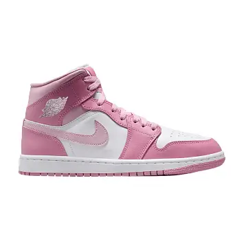 Air Jordan Women's Jordan 1 Mid Elemental Pink Iced Carmine - 1