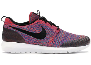Nike Roshe NM Flyknit Bright Crimson Multi-Color