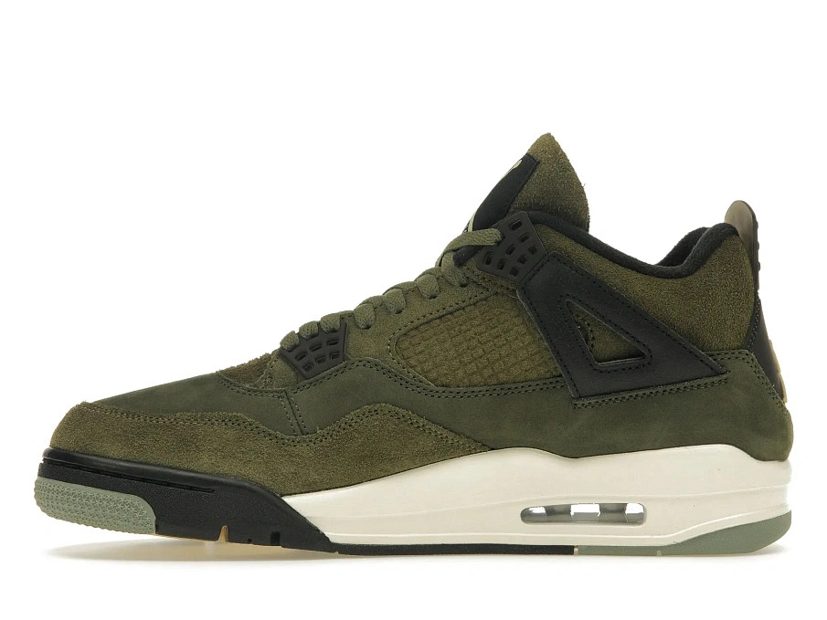 Фото № 3 с приближением к товару «‎Jordan 4 Retro SE Craft Medium Olive»