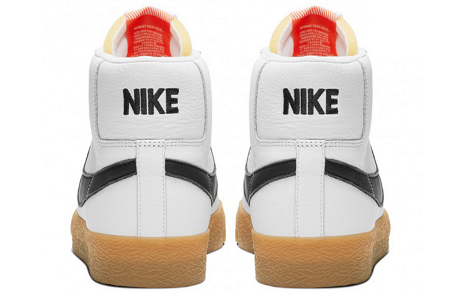 Фото № 3 с приближением к товару «‎Nike SB Zoom Blazer Mid ISO Orange Label White Gum»