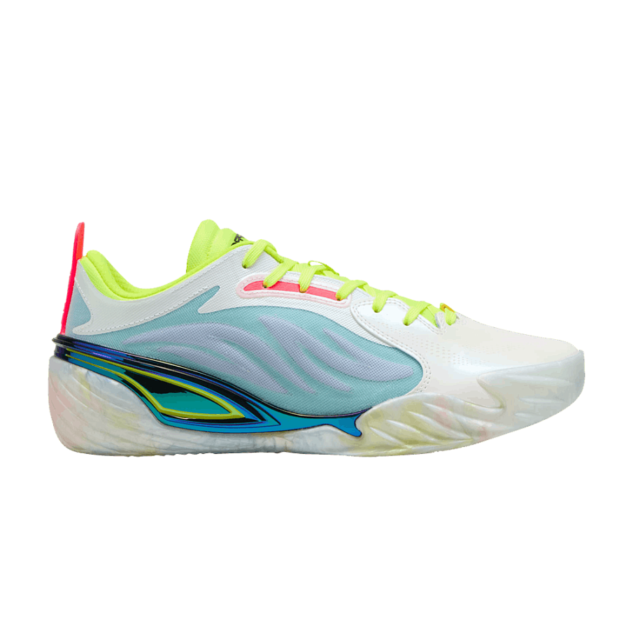 Фото № 1 с приближением к товару «‎Puma All-Pro Nitro Elite White Multi-Color»