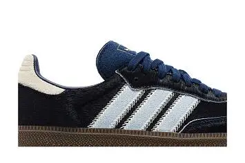 adidas Women's Samba OG Pony Hair Pack - Night Indigo Clear Sky - 3
