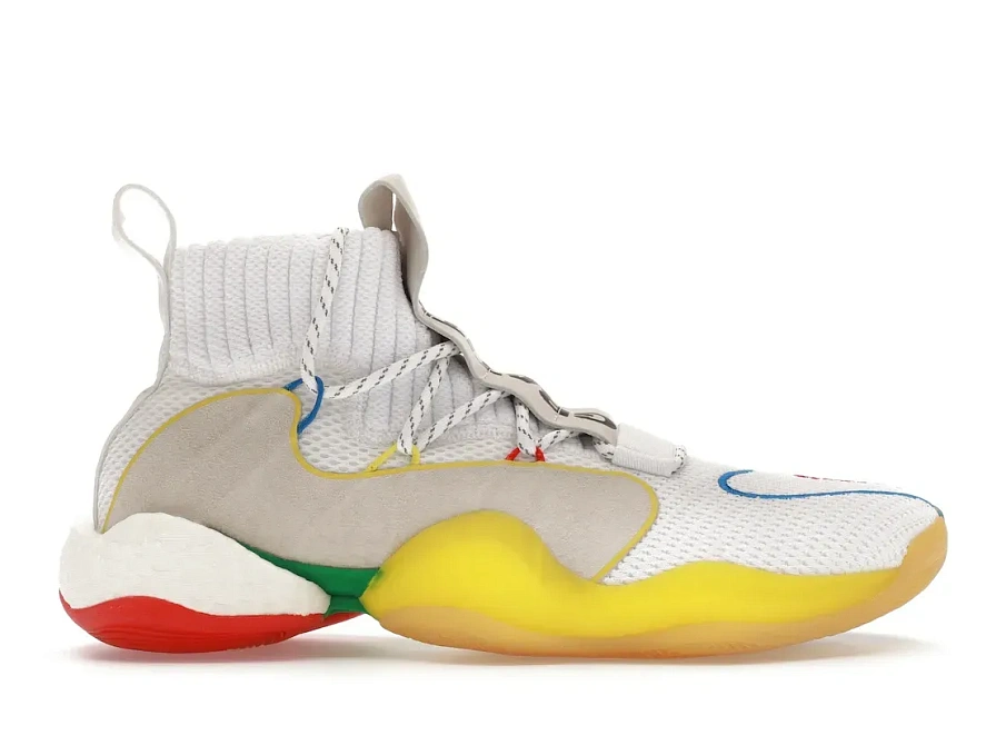 Фото № 1 с приближением к товару «‎adidas Crazy BYW LVL X Pharrell Alternate White»