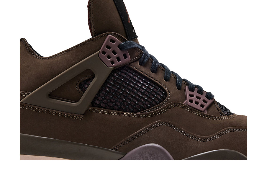 Фото № 3 с приближением к товару «‎A Ma Maniére x Air Jordan 4 Retro Dark Mocha»