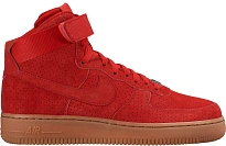 Фото № 1 с приближением к товару «‎Nike Air Force 1 High Suede University Red Gum »