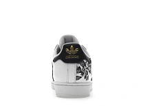 Фото № 4 с приближением к товару «‎adidas Superstar Black Floral »
