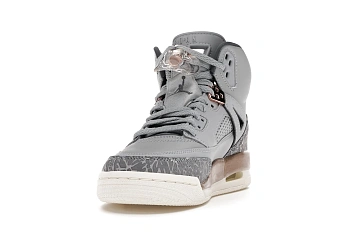 Jordan Spizike Wolf Grey Metallic Red Bronze  - 2