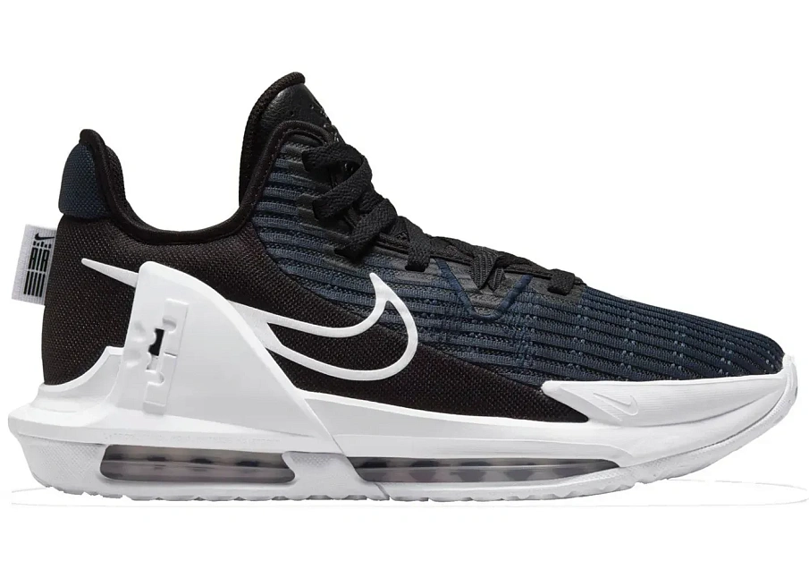 Фото № 1 с приближением к товару «‎Nike LeBron Witness 6 Black Dark Obsidian»