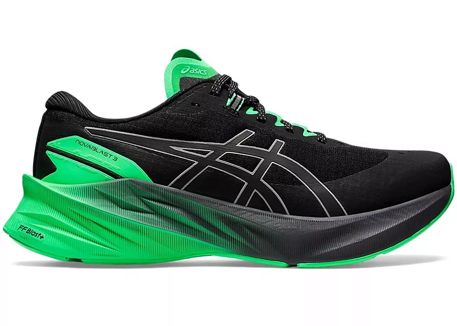 Фото № 1 с приближением к товару «‎ASICS Novablast 3 Lite-Show Black New Leaf»
