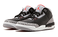 Фото № 3 с приближением к товару «‎Nike Air Jordan 3 Retro Black Cement 2018 (GS)»