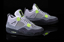 Фото № 2 с приближением к товару «‎Nike Air Jordan 4 Retro SE Neon »