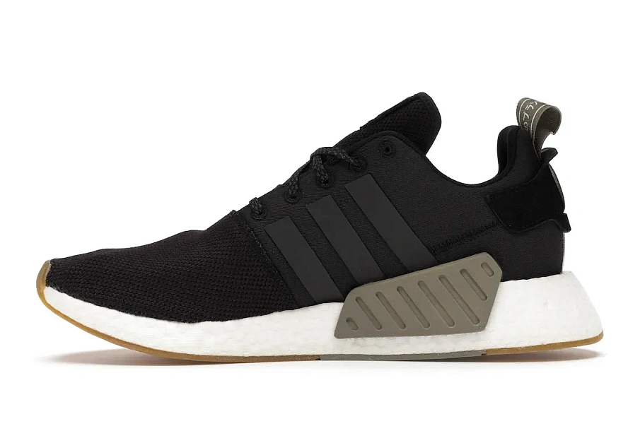 Фото № 3 с приближением к товару «‎adidas NMD R2 Black Gum»