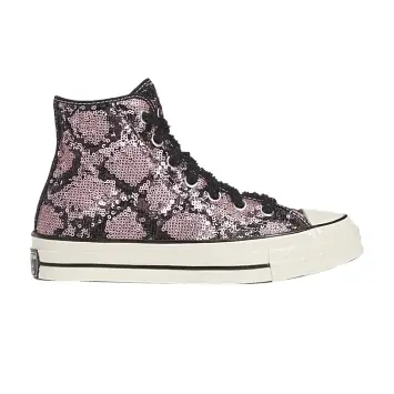 Converse Chuck 70 High Snake Pattern - Light Pink - 1
