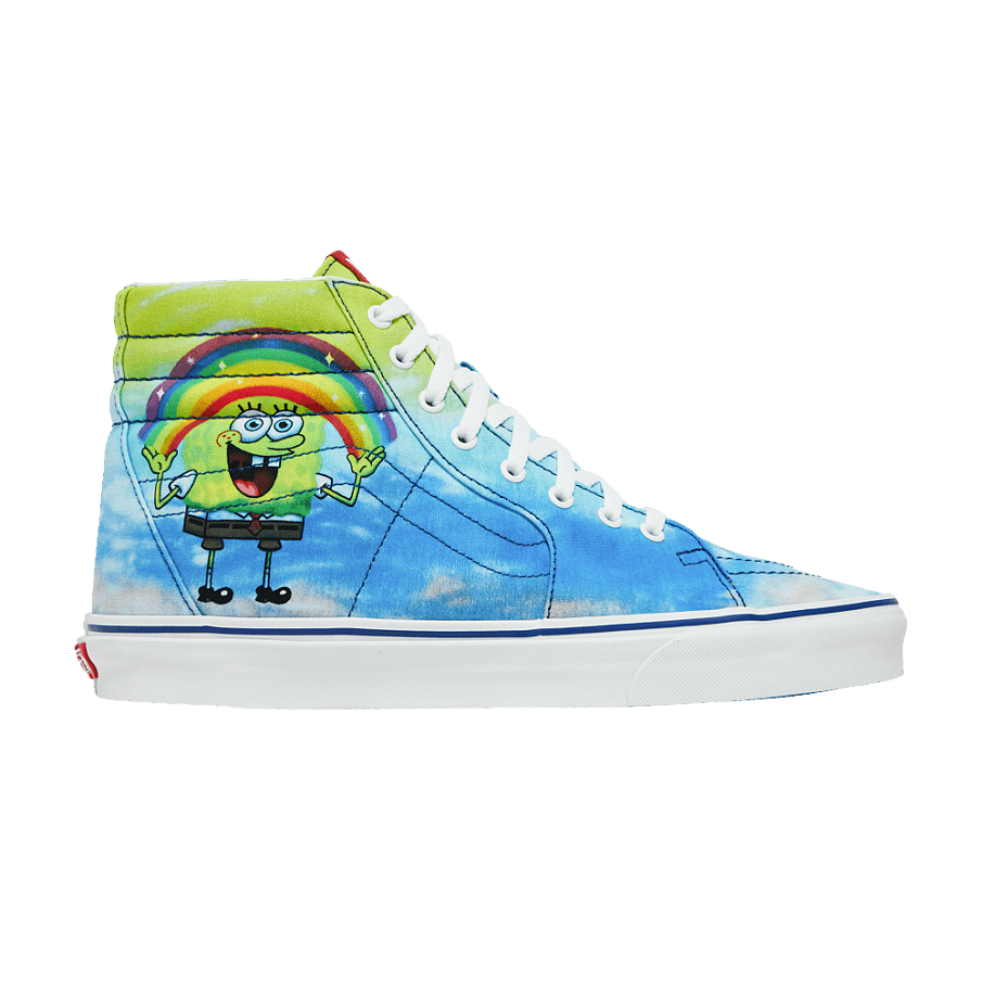 Фото № 1 с приближением к товару «‎SpongeBob SquarePants x Vans Sk8-Hi 38 DX Imaginaaation»