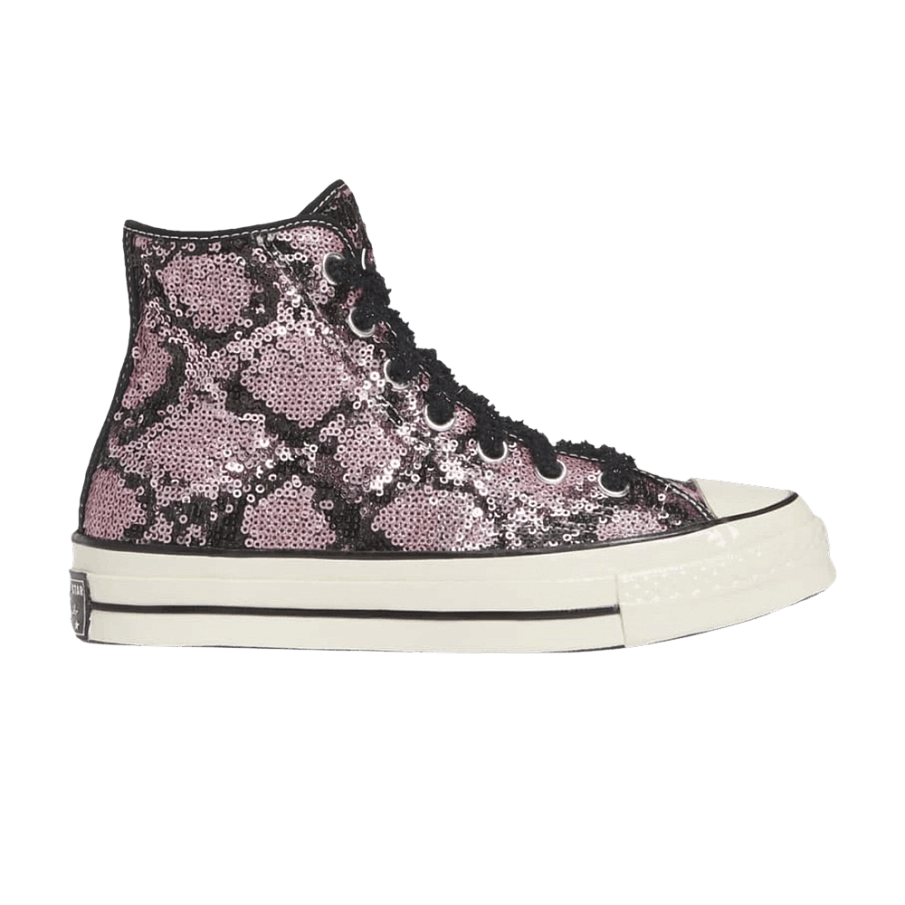 Фото № 1 с приближением к товару «‎Converse Chuck 70 High Snake Pattern - Light Pink»