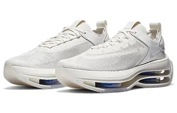 Nike Zoom Double Stacked Running Shoes WhiteBlue (CI0804-100) - 3