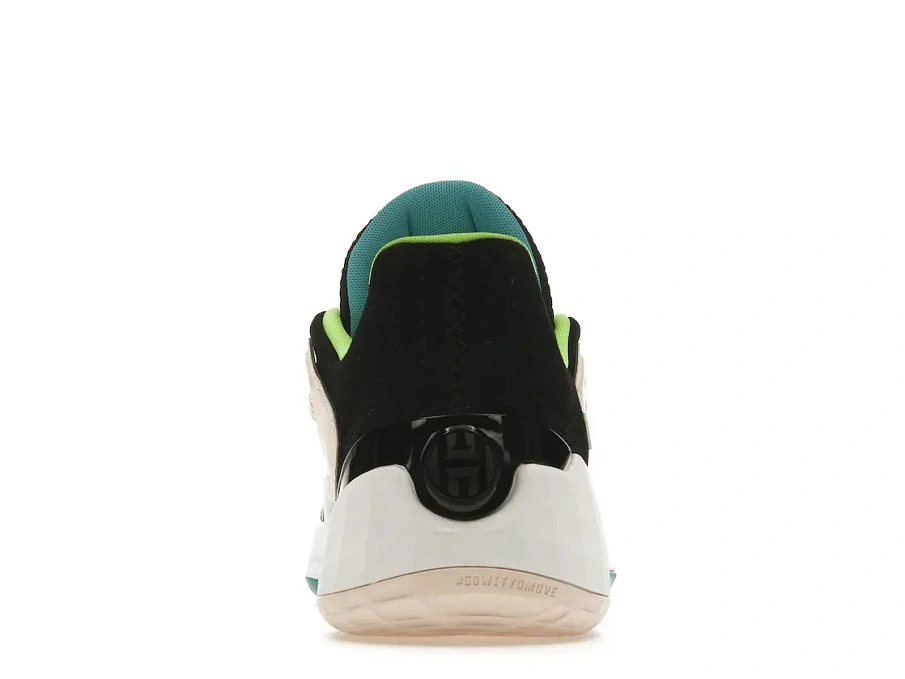 Фото № 4 с приближением к товару «‎adidas Harden Vol. 4 Black Pink Green»