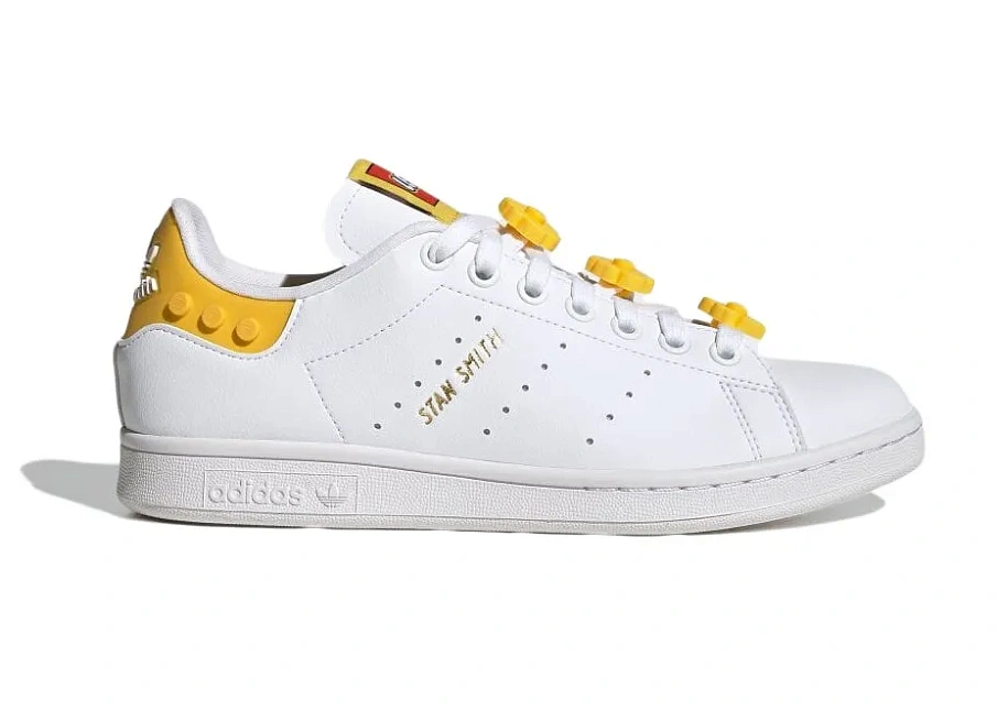 Фото № 1 с приближением к товару «‎adidas Stan Smith Lego White Yellow»
