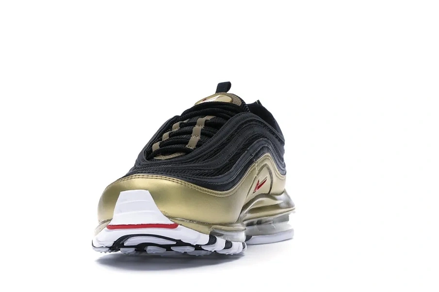 Фото № 3 с приближением к товару «‎Nike Air Max 97 Black Metallic Gold»