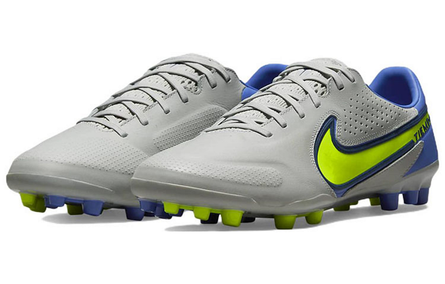Фото № 3 с приближением к товару «‎Nike Legend 9 Pro AG Soccer Shoes GreyYellow»