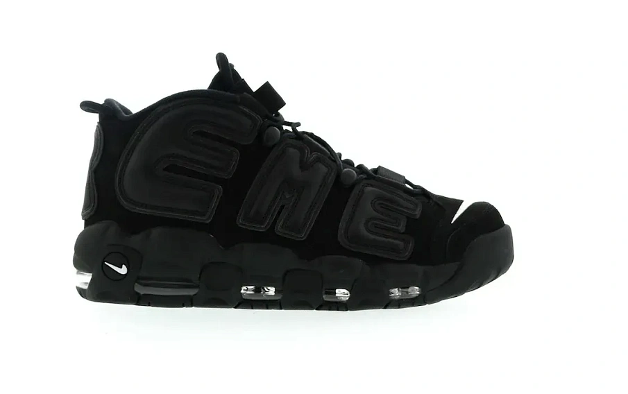 Фото № 1 с приближением к товару «‎Nike Air More Uptempo Supreme Suptempo Black»