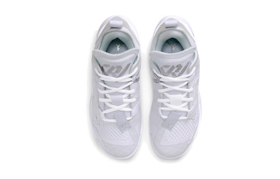 Фото № 4 с приближением к товару «‎Air Jordan Why Not Zer 0.4 (GS) White ActualBasketball Shoes»