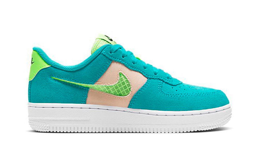 Фото № 2 с приближением к товару «‎Nike Force 1 LV8 BP BlueGreen»