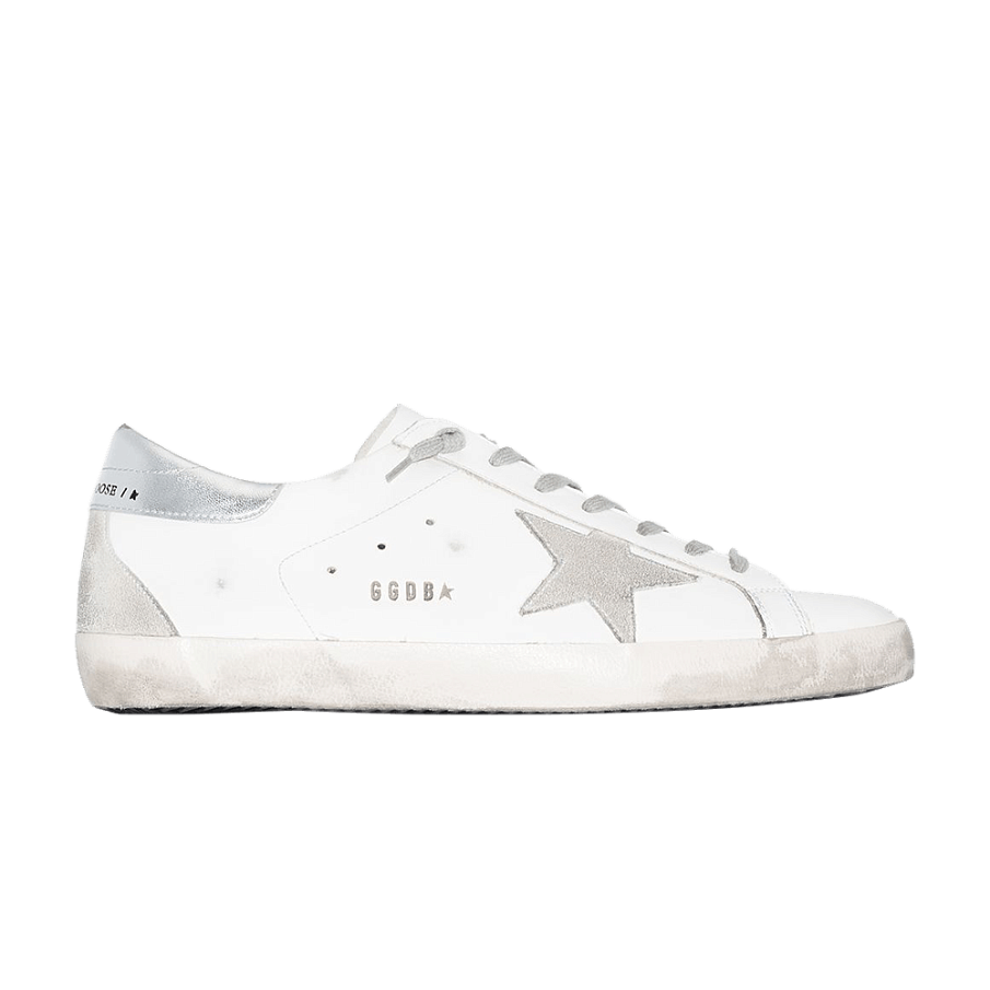 Фото № 1 с приближением к товару «‎Golden Goose Superstar White Silver»