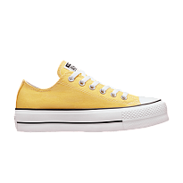 Фото № 1 с приближением к товару «‎Converse Women's Chuck Taylor All Star Lift Platform Low Butter Yellow»