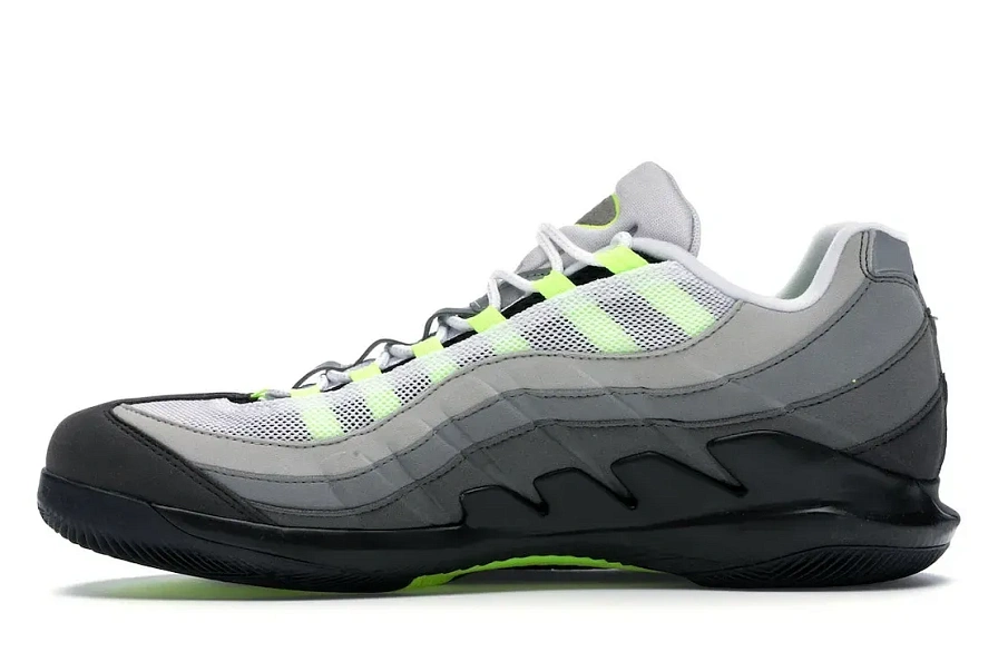 Фото № 3 с приближением к товару «‎Nike Court Vapor RF Air Max 95 Neon»