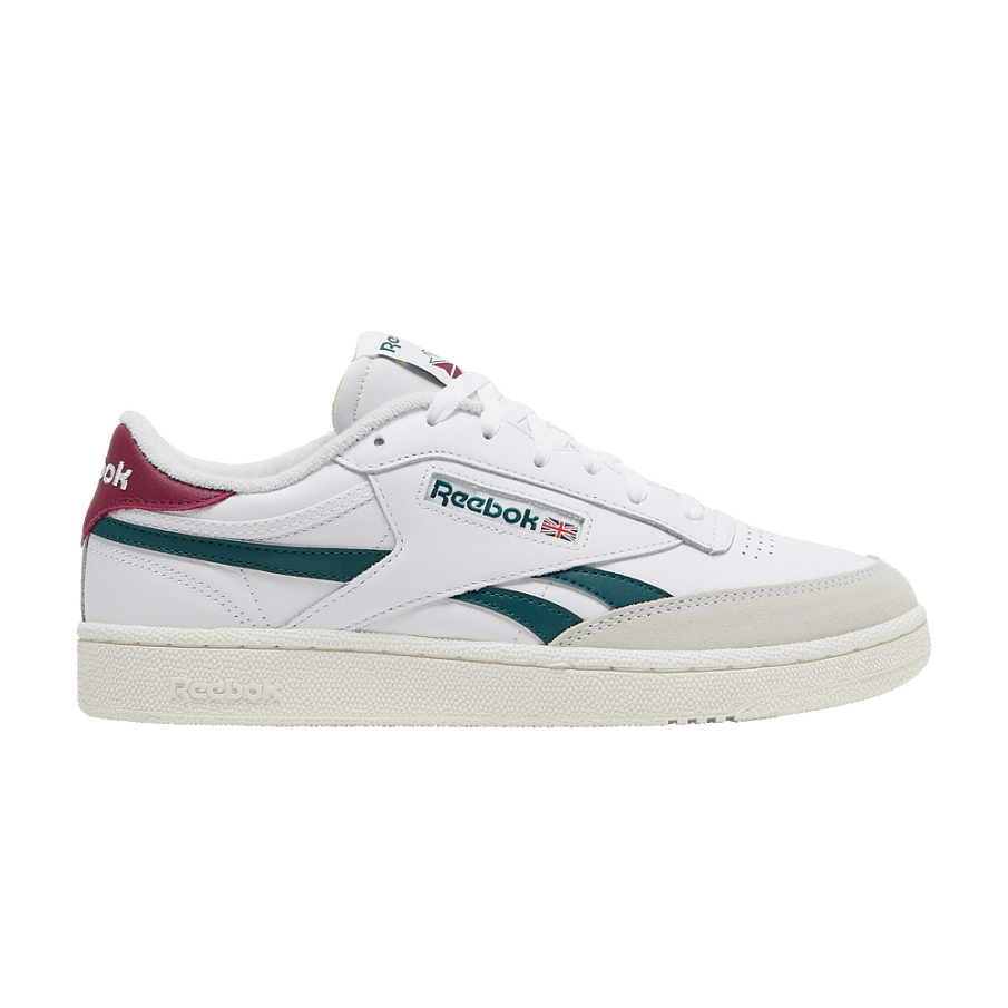 Фото № 1 с приближением к товару «‎Reebok Club C Revenge White Midnight Pine Berry»