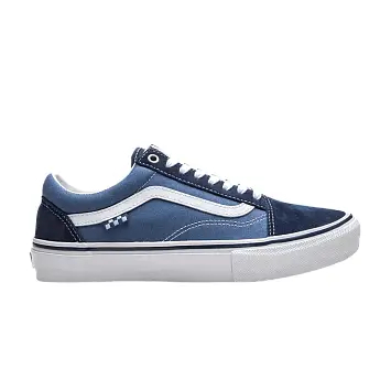 Vans Skate Old Skool Navy Checkerboard - 1