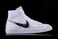 Фото № 2 с приближением к товару «‎Nike Blazer Mid 77 Sketch White Black»