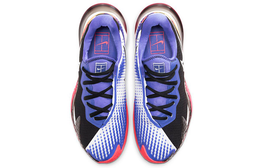 Фото № 4 с приближением к товару «‎NikeCourt Air Zoom Vapor Cage 4 Wmns BlackWhitePurple»