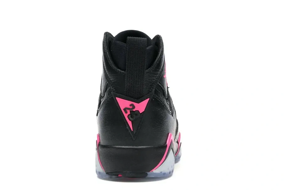 Фото № 4 с приближением к товару «‎Jordan 7 Retro Black Hyper Pink »