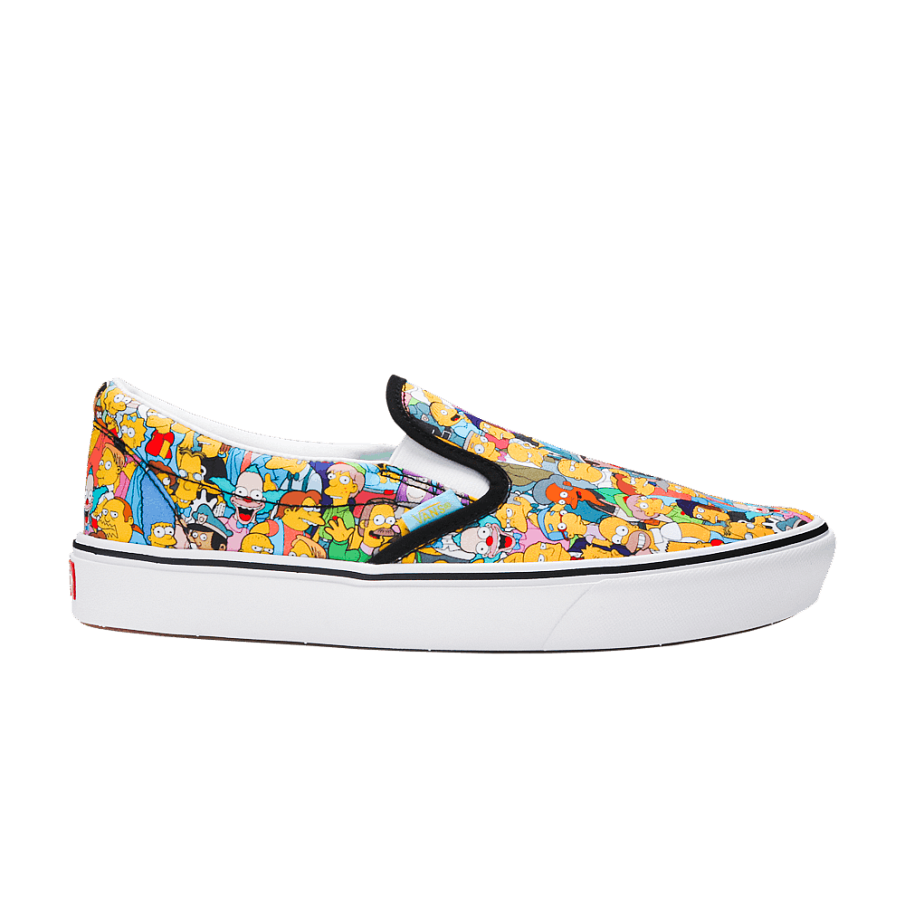 Фото № 1 с приближением к товару «‎The Simpsons x Vans ComfyCush Slip-On Springfield»