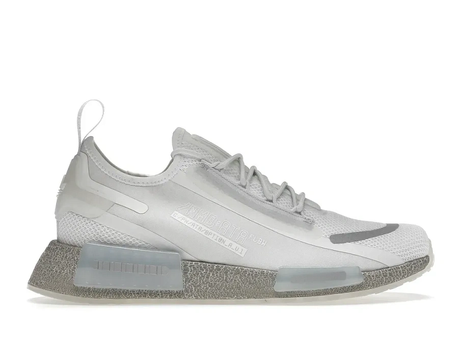 Фото № 1 с приближением к товару «‎adidas NMD R1 Spectoo White Silver Metallic»