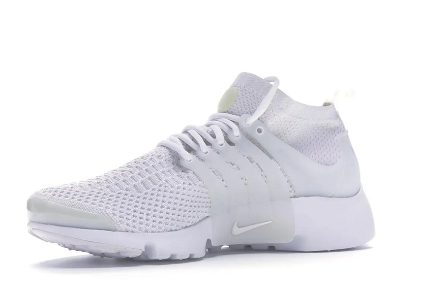 Фото № 4 с приближением к товару «‎Nike Air Presto Flyknit Ultra Triple White»